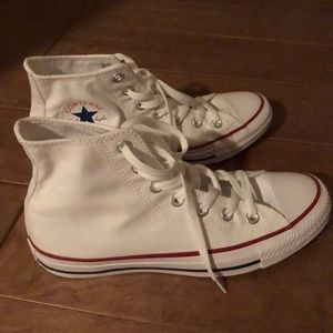 Brand New White Converse High Tops